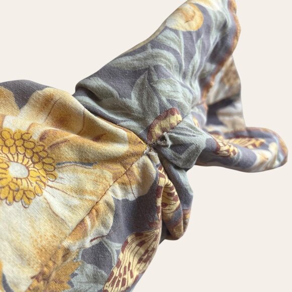 Handmade high waisted vintage grandma floral shorts XXS/XS - Picture 5 of 5